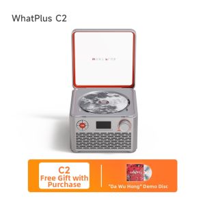 WhatPlus | Vintage CD Player with Bluetooth