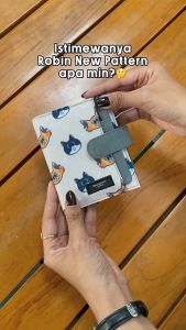 Robin Milky Beige - Dompet lipat wanita dompet cewek cardholder donpet kartu koin simple Dinamican Supply