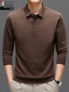 TUCANO | Wool Plus Size Versatile Solid Color Mens Sweater