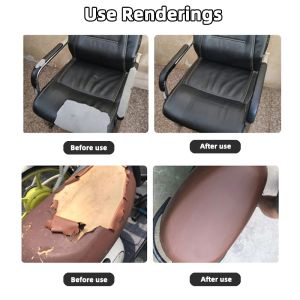 SOFA LIKE NEW PU Leather Repair Patch Self Adhesive Leather Sticker Sofa Repair Tape Furniture Chair Car Seat Motorcycle Seat Cover Thick Strong Adhesive Patch for Torn Sofa Cushion Pelekat Sofa Kulit Sofa Repair Kulit Kerusi 50x50cm 50x100cm 皮革修补贴