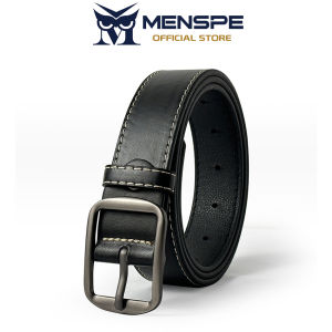 MENSPE Mens Belt Fashion Needle Buckle Belts Soft PU Belt Retro Business Belt 120cm Scratch Resistant Belts Leisure Belt Gentlemen Belt for Men