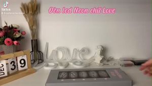 Đèn LED neon chữ LOVE decor nhà cửa trang trí sự kiện tiệc cưới sinh nhật My Home DN103