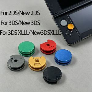 1PCS Metal Buttons For 3DS 3DSXL 3DSLL Analog Controller Stick Cap 3D Joystick Cap For New 2DS 3DS LL XL Thumbstick Button