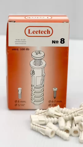ฟุกพลาสติก #8 AN108 LEETECH ราคาต่อ 1 กล่อง [VS/*8-FP-L08]