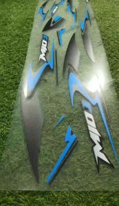 Striping Variasi  Mio JLis Bahan Bening Sticker Transparan Polet Sticker