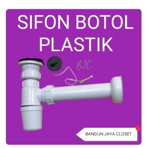 sipon botol sifon wastafel pipa saringan wastafel afur PVC plastik
