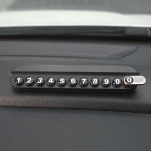 Car Car Moving Phone Card Car Mobile Phone Number Retention Device Car Phone Moving Car Display Board Temporary Parking Number Plate