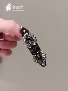 Trendy Womens Hair Accessories Side Clips Diamond Duckbill Hair Clips Hairband Hair Accessories for Braiding And Decorating