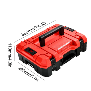 Stackable Tool Box Portable Hardware Storage Box Heavy Duty Tools Case Electric Drill Tool Storage Case Garage Tool Organizer