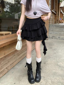 Váy Ngắn Chữ a Màu Trắng Cạp Cao Xếp Nếp Phong Cách Hàn Quốc Mùa Hè Cho Nữ Váy Ngắn Chữ a Không Đều Xếp Nếp Phong Cách Ngọt Ngào