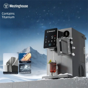 Westinghouse | Titanium Containing Stainless Steel Ice Maker & Instant Hot and Cold Water Dispenser