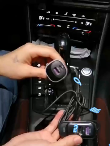 Bộ Chia Tẩu Sạc Ô Tô Nối Dài 1.5m YQ5 66W Hỗ Trợ Sạc Nhanh PD66W QC3.0