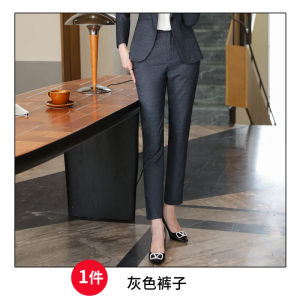 RYRYSTYLE Women Pants Suits New High End Fashion Temperament Formal Business Slim Blazer And Trousers Office Ladies Work Wear