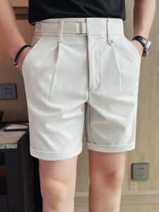 Quần Short Nam Mùa Hè Ống Đứng Mỏng Thường Ngày Năm Mảnh Quần Áo Ngoài Thời Trang Nam Quần Áo Công Sở Mùa Hè