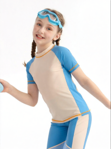 batubatu | Sun Protection High Elastic Training Swimwear Set Thin