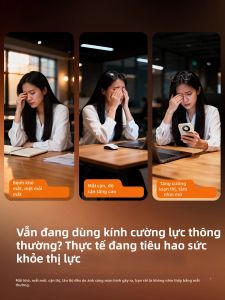 HANNUO | Màn Hình Chống Sốc Chống Tia UV Bảo Vệ Mắt
