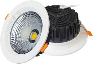 Led lõm chiếu sáng 5W 9W 12W 18W lõm COB downlightcri93 +Mini Đèn LED trần vách ngăn TRIM LED có thể đèn nhúng lỗ ánh sáng