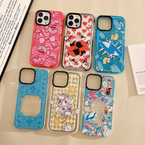 Case.tify《Alice in Wonderland》Phone case for iphone 15 15pro 15promax 14 14plus 14pro 14promax 13 13pro 13promax 2023 Official new design soft case 12 12pro 12promax 11 11promax Air Cushion shock protection x xr xsmax 7+ 6 Colors