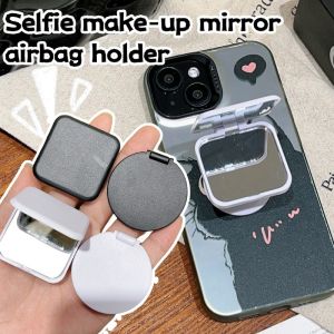 Selfie Make-up gương túi khí chủ gấp cho Ốp Chống lưng điện thoại back-Attached Telescopic hỗ trợ Gương điện thoại di động giá đỡ điện thoại cho xe đạp chủ