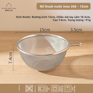MODERN SWEETHOME | Rổ Thoát Nước Inox Nhỏ