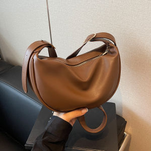 TANGKOU | Large Capacity Soft Leather Womens Bag Crossbody Shoulder Bag