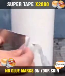 Super Strong X2000 Aluminum Foil Tape: Durable Waterproofing Solution