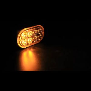 Đèn 8 Led cao cấp 16 chế độ nháy vỏ nhôm CNC 12V-24V - DXZ