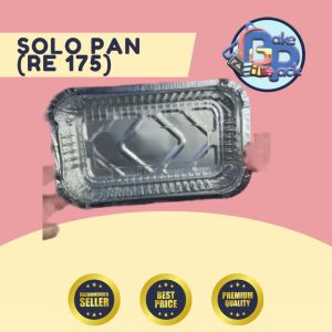 Solo Pan 6.5x4x1in - Aluminum tray with lid (10s 20s 30s 40s & 50s)
