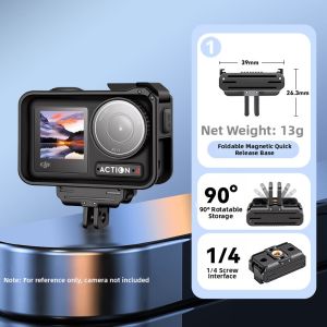 SUBEN | Magnetic Quick-Release Base for DJI Osmo Nano Action 6/5Pro/4/3