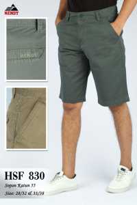 celana kendy pendek premium | celana kendy pendek pinggang kancing 27-38