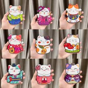 Phong bao lì xì Chibi Mèo Thần Tài siêu xinh cán bóng lấp lánh