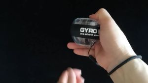Gyro Ball Power Wrist Hand Ball Spinner Powerball Metal LED Auto Starter Hand Gym Latihan Kekuatan Pergelangan Tangan