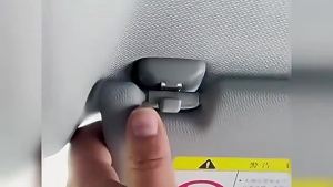 PINMOAP Car Interior Sun Visor Clip Replacement Hook Bracket for Audi A4L A5 A6 A6L Q3 Q5 OE 8U0857562A 8U0857562 8E0857561