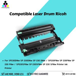ETQ Compatible Laser Drum Ricoh SP 230L 230H SP230H SP230L 408294 TYPE SP 230H SP230