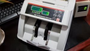 Máy Đếm Tiền Xiudun 2250C Nhỏ Gọn Đếm Mẻ Độ Chính Xác Cao - Hàng Chính Hãng - BH 2 Năm - Có Xuất VAT