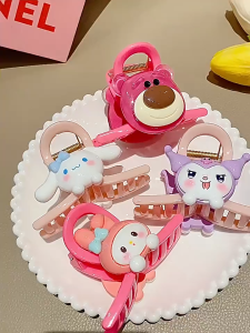 JR-A006 Jedai Jepit Rambut Wanita Model Simpul Karakter Kartun Jepang Lucu Aksesoris Rambut Fashion