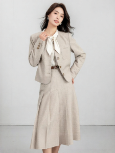 Elegant Office Suit Two-piece Womens Set