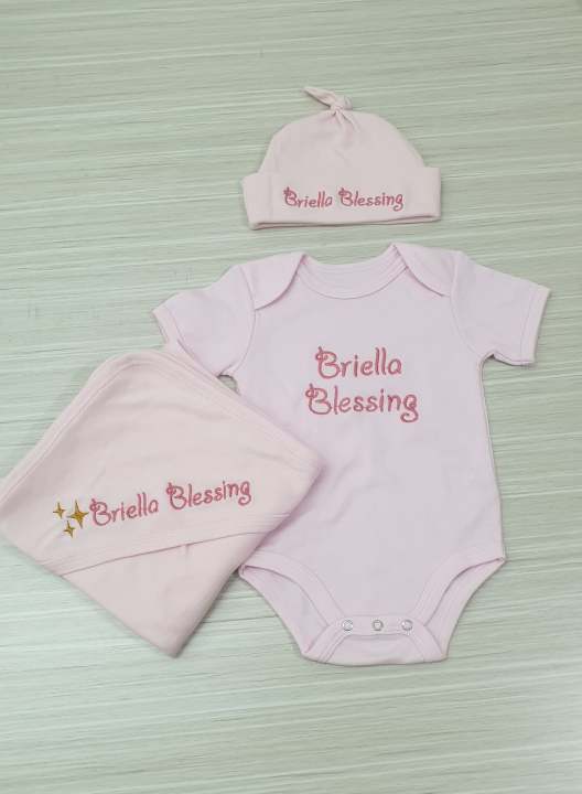 Elisse's Personalized Baby Items (Set 5) Lazada PH