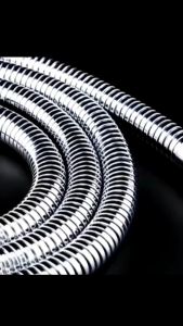 HOMS Shower Heater Hose Bidet Sprayer Pipe High Pressure Flexible Hose Pipe Hot & Cold Paip Air