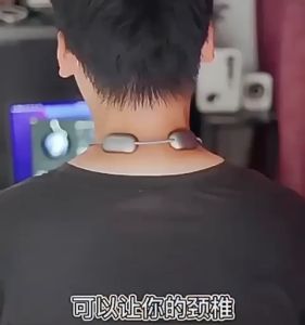 ALIA - Alat Pijat Gantung Leher Electric Portable Neck Hanging Shoulder Massager
