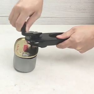 8 in 1 Can Opener Ergonomic Bottle Opener with Rotary Handle Portable Beer Wine Openers Kitchen Food Accessories