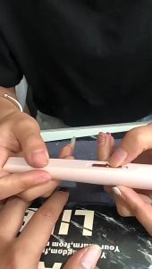 Mini Nail Bor Polisher Portabel Electric Nail Bor Manicure Machine dengan 5 Kepala Bor Kecepatan Disesuaikan