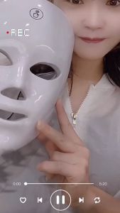 Mặt Nạ Ánh Sáng Sinh Học 7 Màu Light Photon Mặt Nạ Đèn Led Có Pin Sạc Dưỡng Ẩm Trẻ Hóa Da Giảm Mụn Xóa Mờ Nếp Nhăn