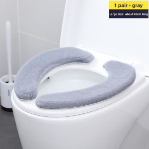MONLEYTA | Thickened Toilet Seat Cushion Universal Sticky Toilet Ring Cover Home Use Four Seasons Manleyta Small Fresh Style Toilet Mat