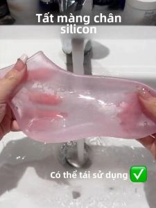 Autumn Winter Silicone Foot Mask Socks Moisturizing Crack Prevention Exfoliating Dead Skin Removal Foot Care Protective Cover