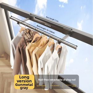 Hotata | Adjustable No-Drill Balcony Clothes Hanger
