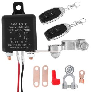 Pin 12V Công Tắc Rơ Le Điều Khiển Từ Xa Cắt Cách Ly Công Tắc Chống Trộm Với Điều Khiển Từ Xa Kép Cho Xe An Ninh