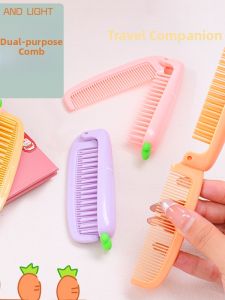 Portable 2-way Straight and Curly Hair Use Childrens Comb