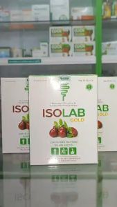 Isolab Gold hộp 30 gói - bổ sung chất sơ - giảm tình trạng giảm táo bón