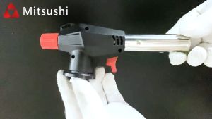 Mitsushi Automatic Ignigation Gas Torch Flamethrower Butane Torch Gun Jet Burner Welding Torch